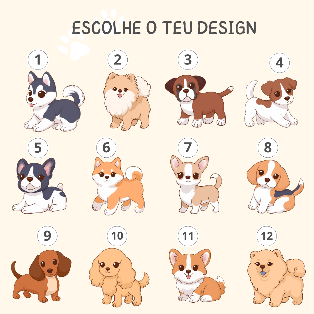 Caneca com personalização- cão - Creations by Mimi