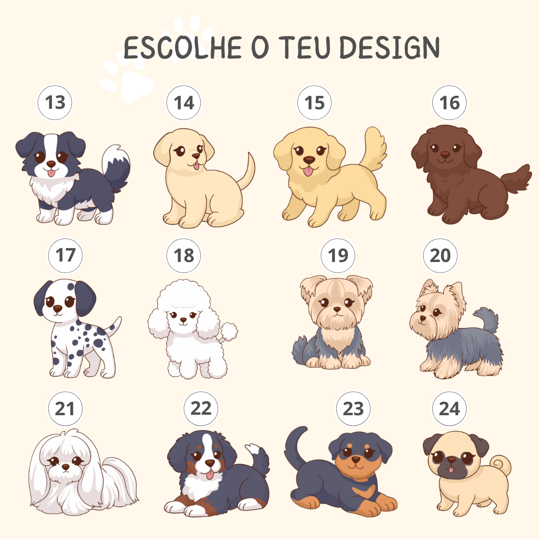 Caneca com personalização- cão - Creations by Mimi