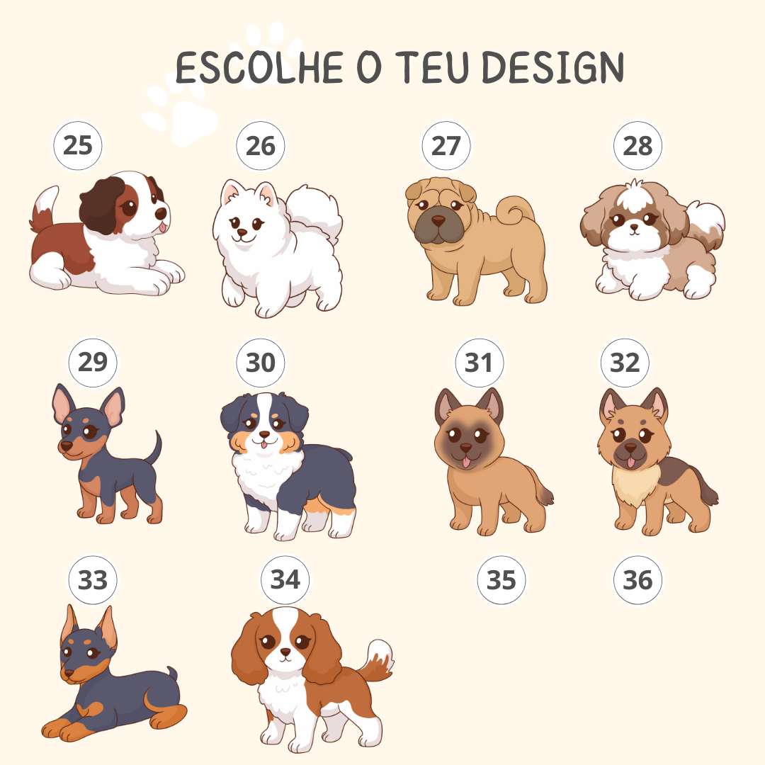 Caneca com personalização- cão - Creations by Mimi