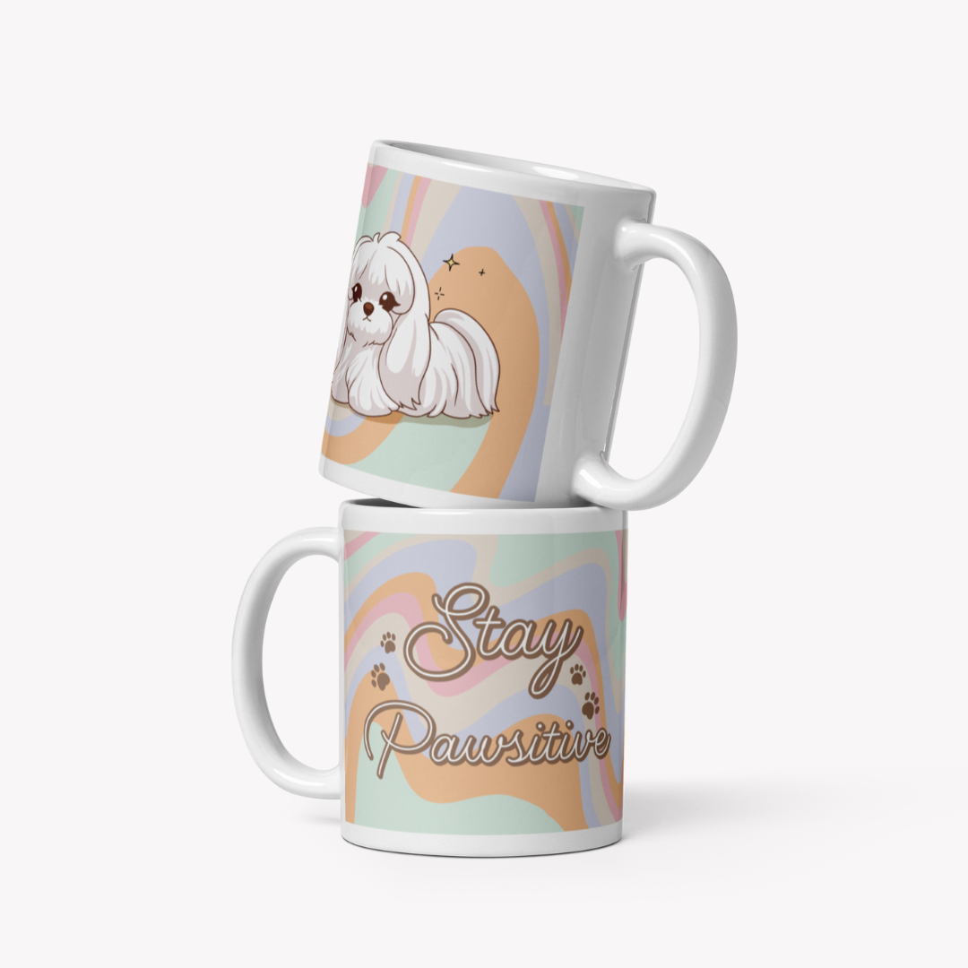Caneca Maltês - Creations by Mimi