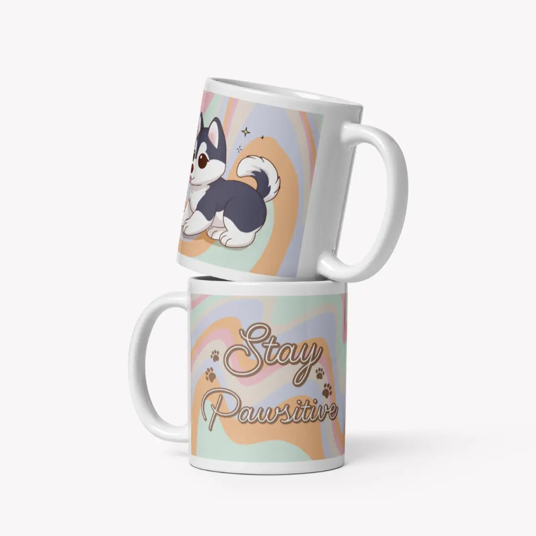 Caneca Husky - Creations by Mimi