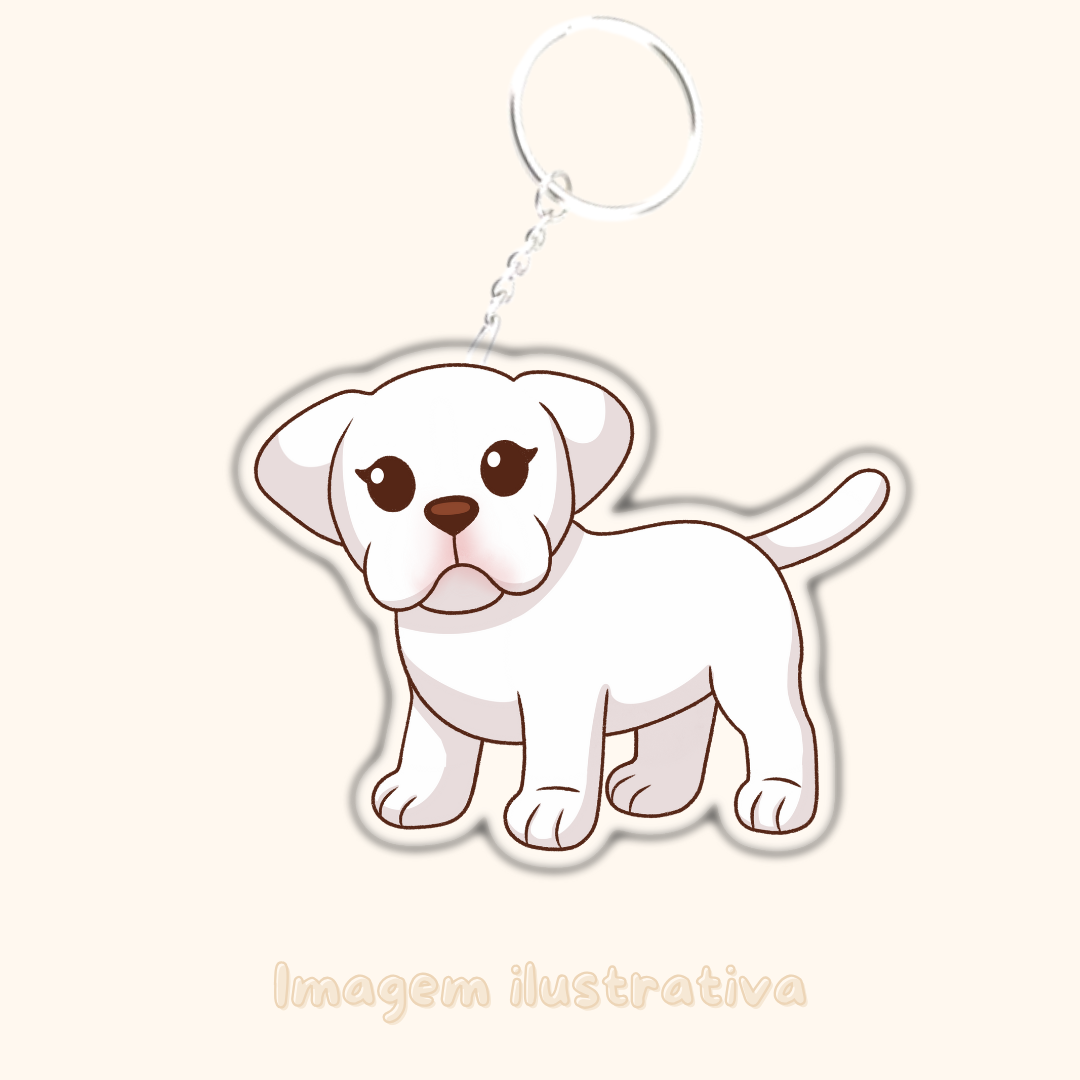 Porta-chaves Boxer - Creations by Mimi
