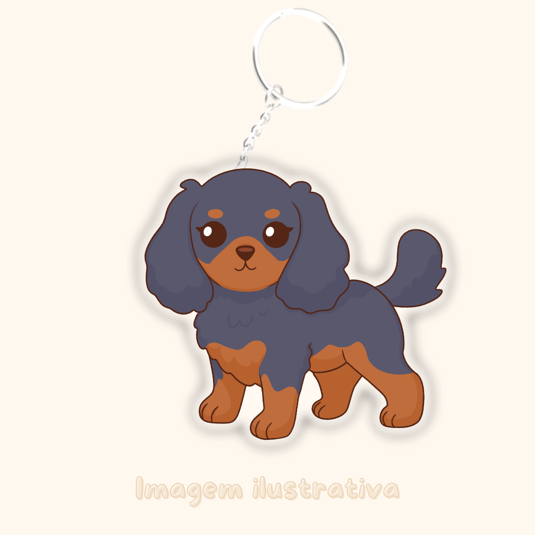 Porta-chaves Cavalier - Creations by Mimi