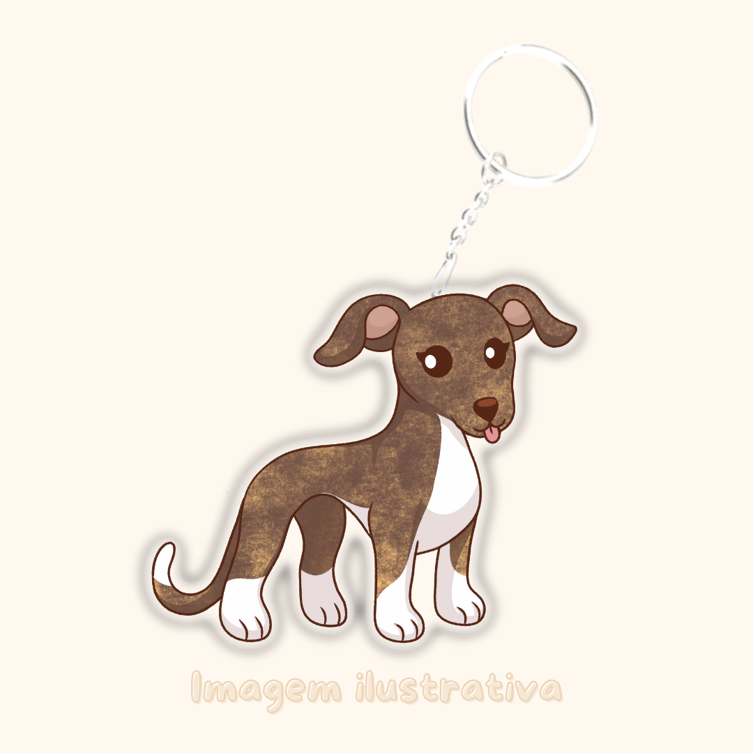 Porta-chaves Galgo/ Whippet