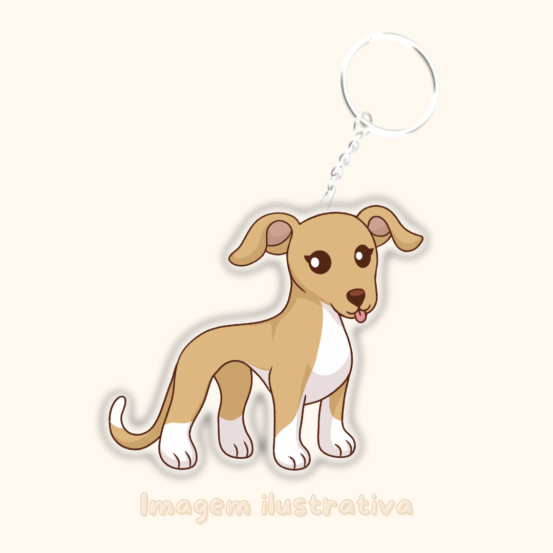 Porta-chaves Galgo/ Whippet