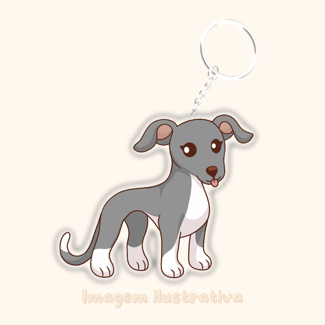 Porta-chaves Galgo/ Whippet