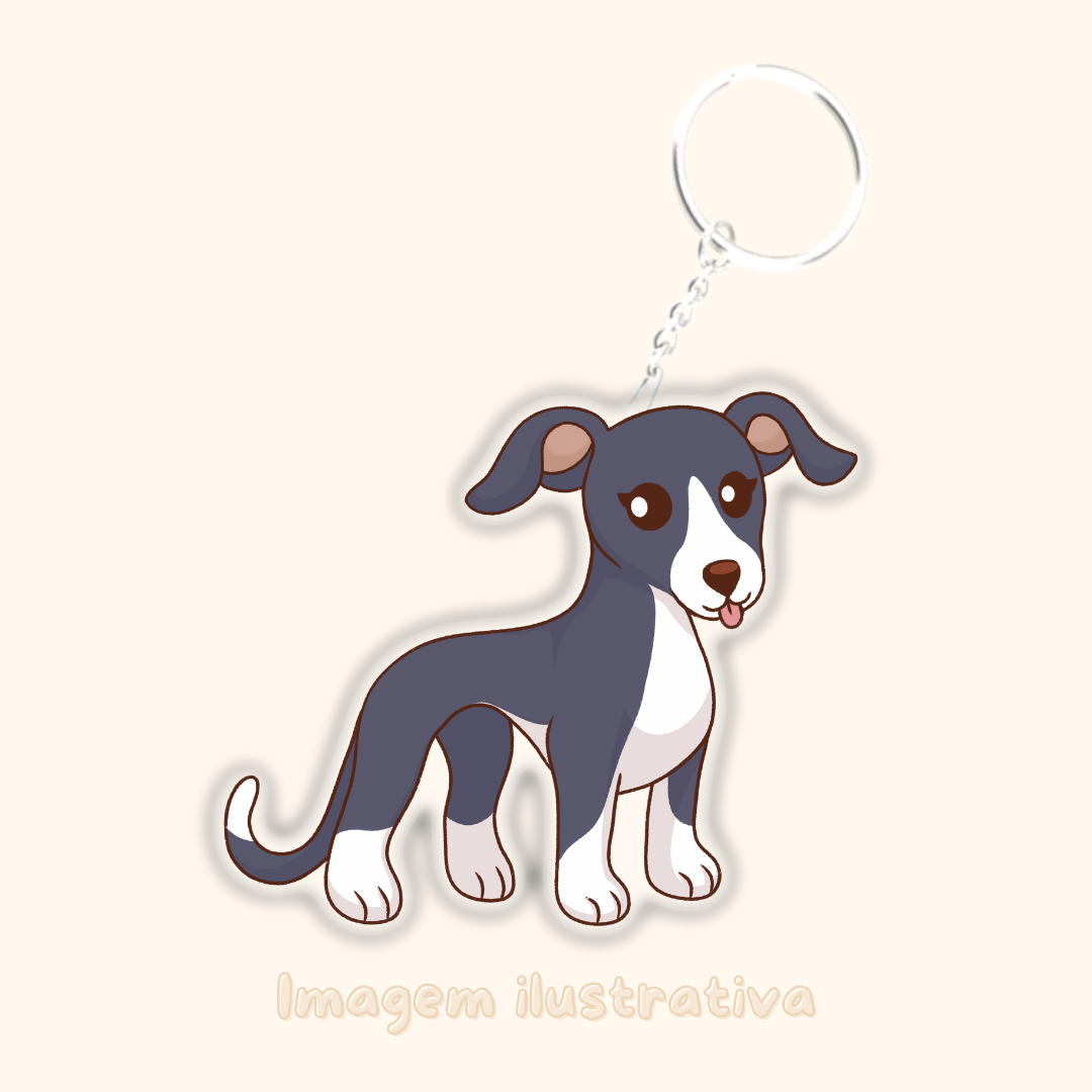 Porta-chaves Galgo/ Whippet