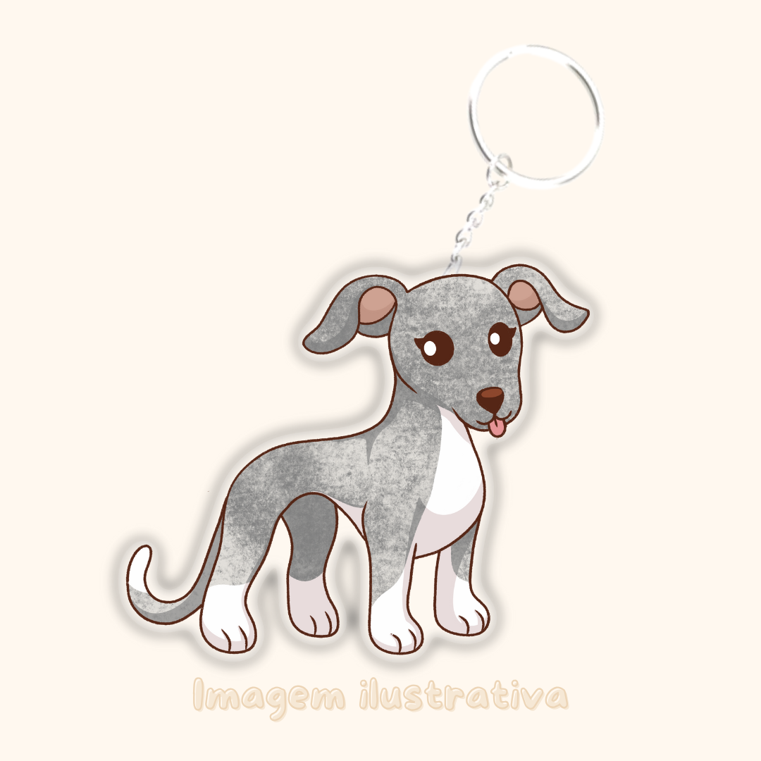 Porta-chaves Galgo/ Whippet