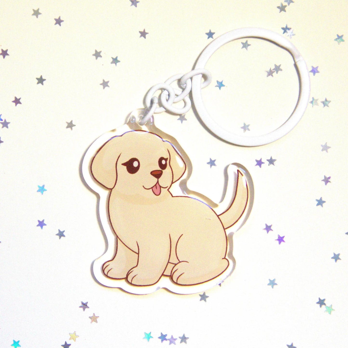 Porta-chaves Labrador - Creations by Mimi