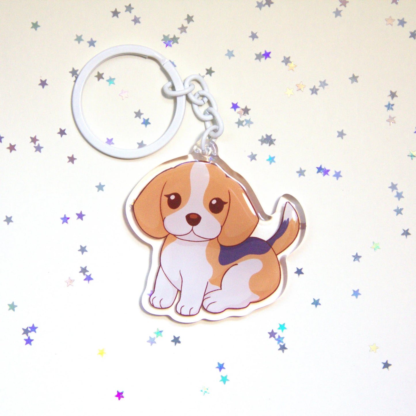 Porta-chaves Beagle - Creations by Mimi