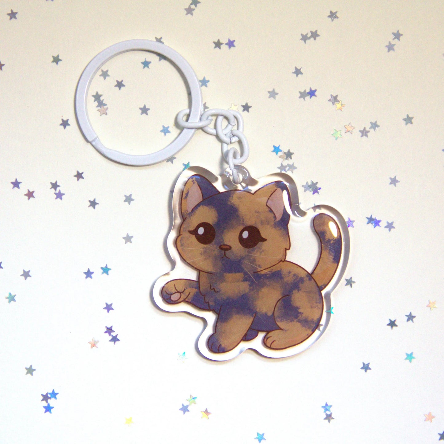 Porta-chaves gato - Creations by Mimi