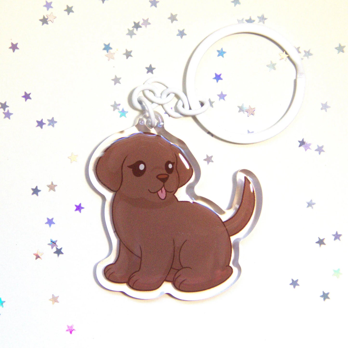 Porta-chaves Labrador - Creations by Mimi