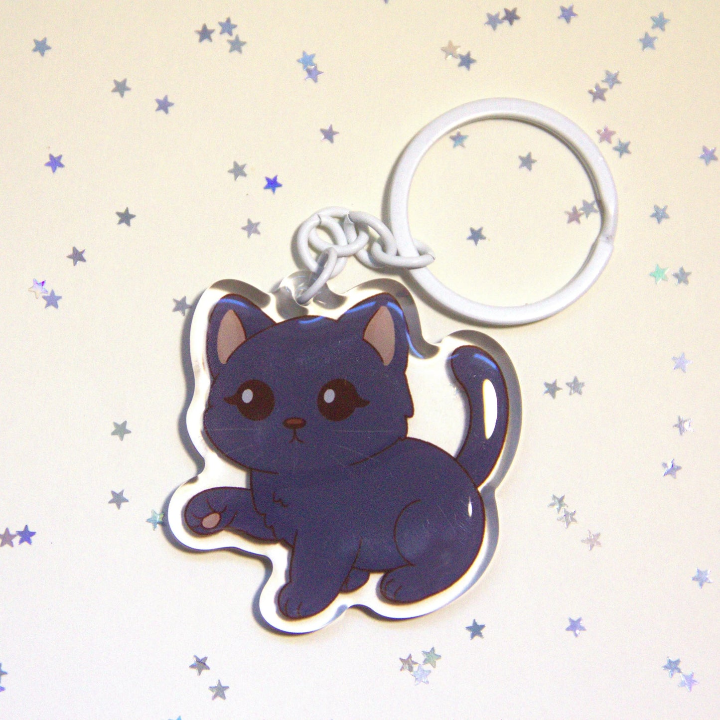 Porta-chaves gato - Creations by Mimi
