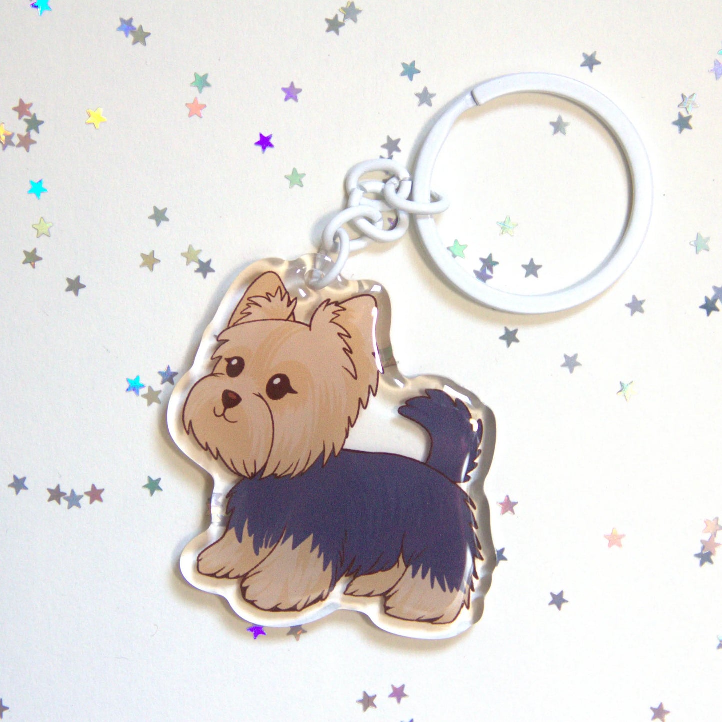 Porta-chaves Yorkshire Terrier - Creations by Mimi