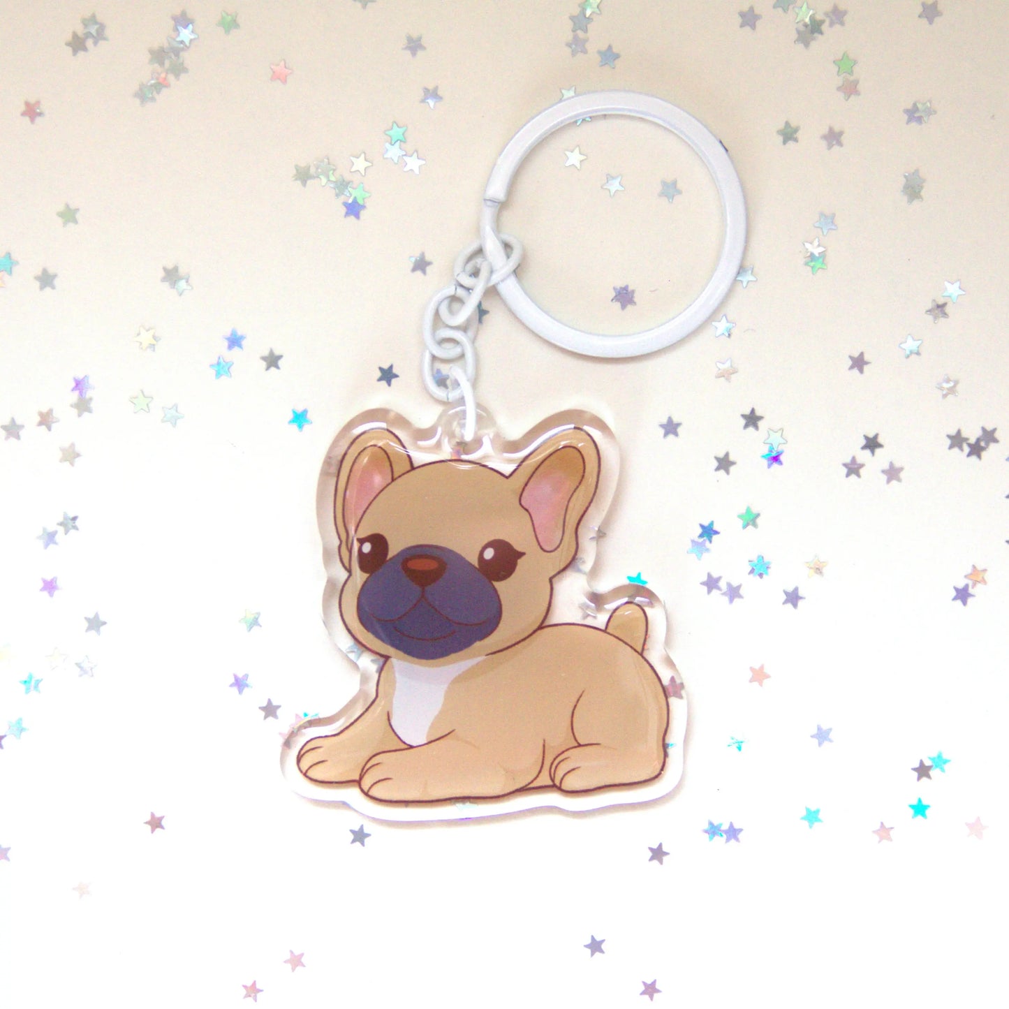 Porta-chaves Buldogue francês - Creations by Mimi