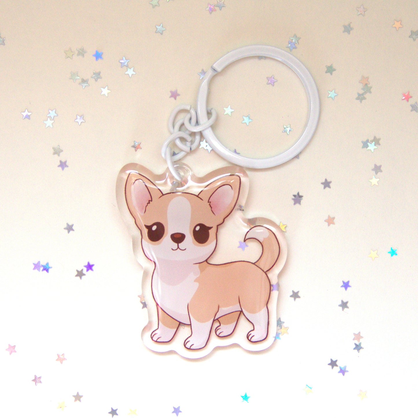 Porta-chaves Chihuahua - Creations by Mimi