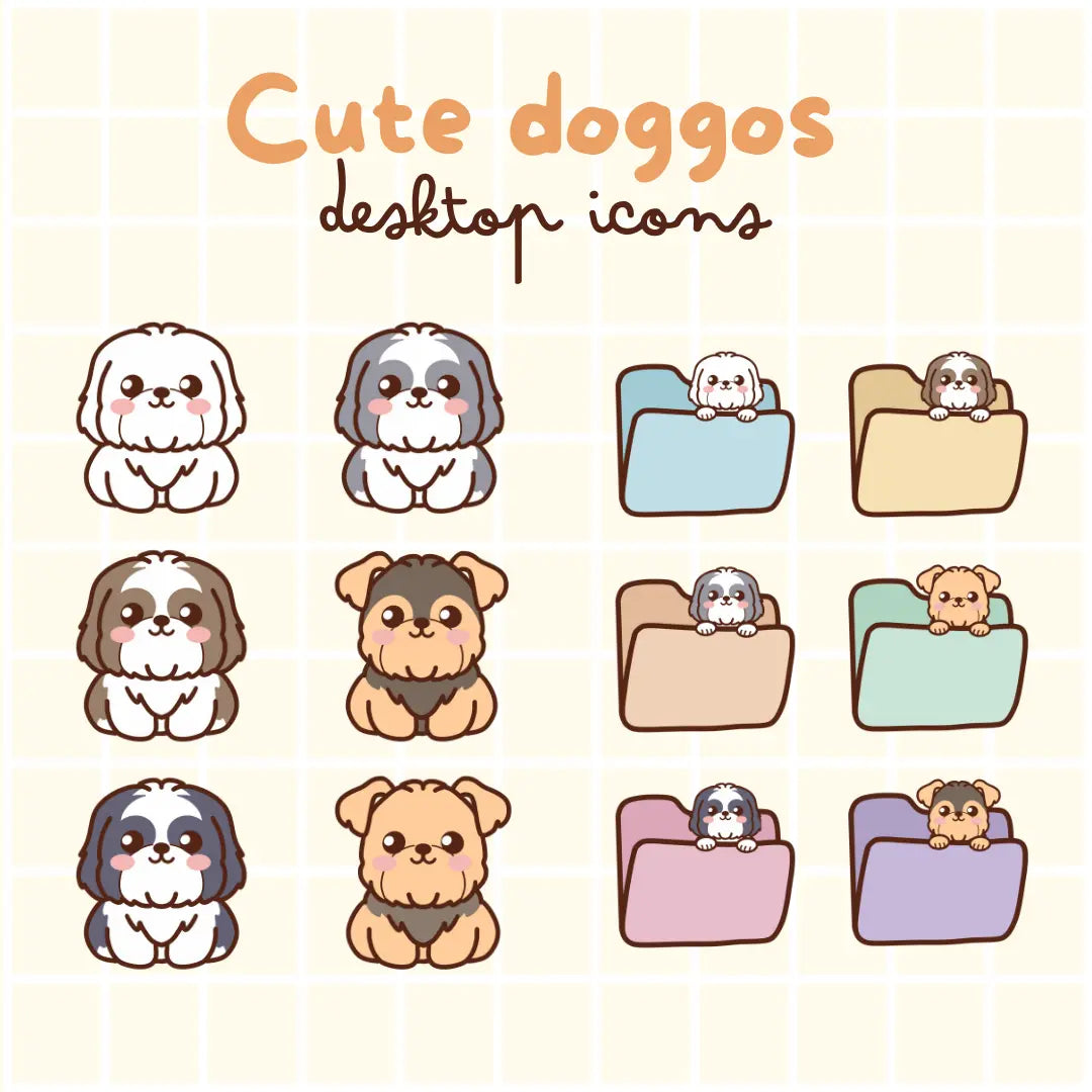 Ícones para computador - cão 2 - Creations by Mimi
