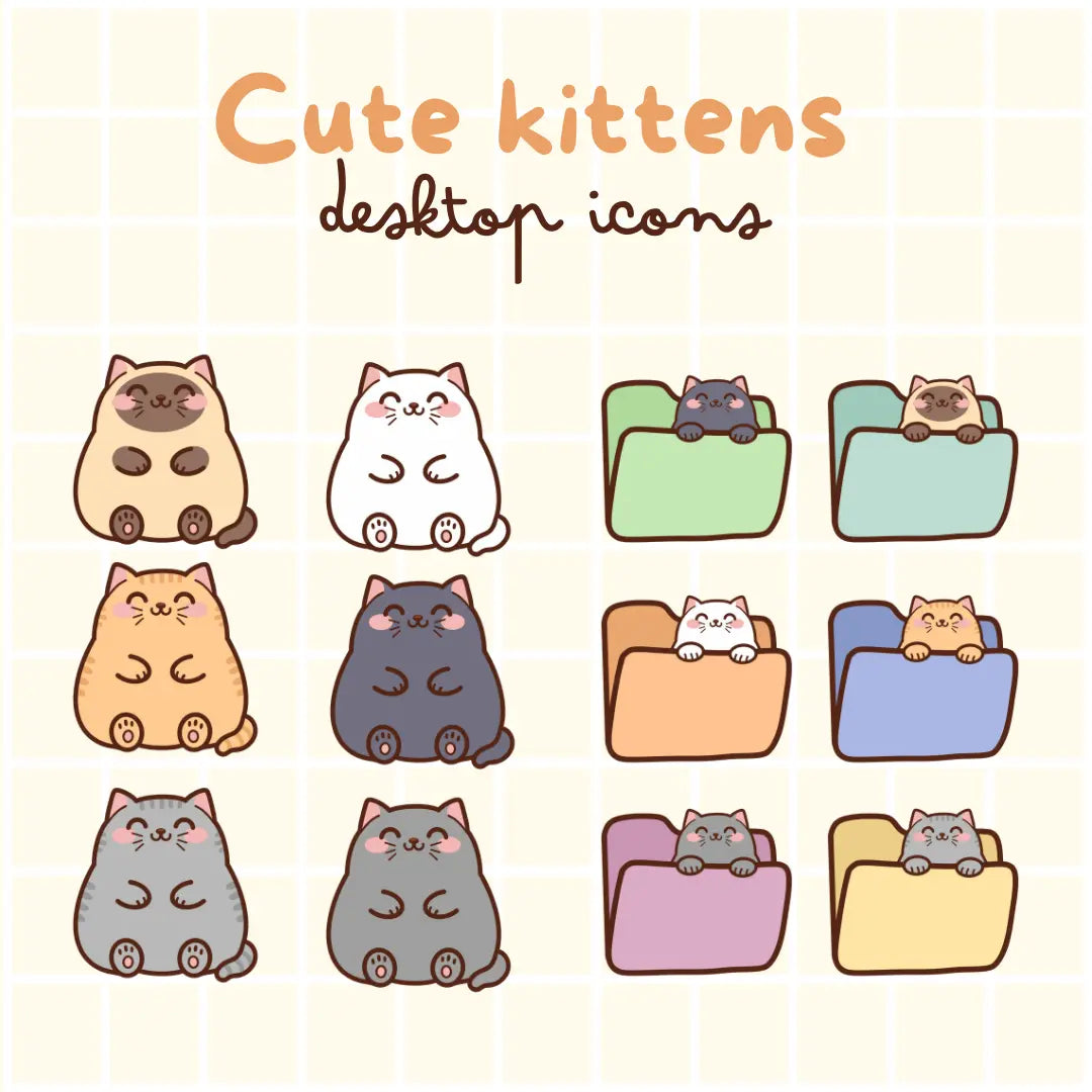 Ícones para computador - gato - Creations by Mimi