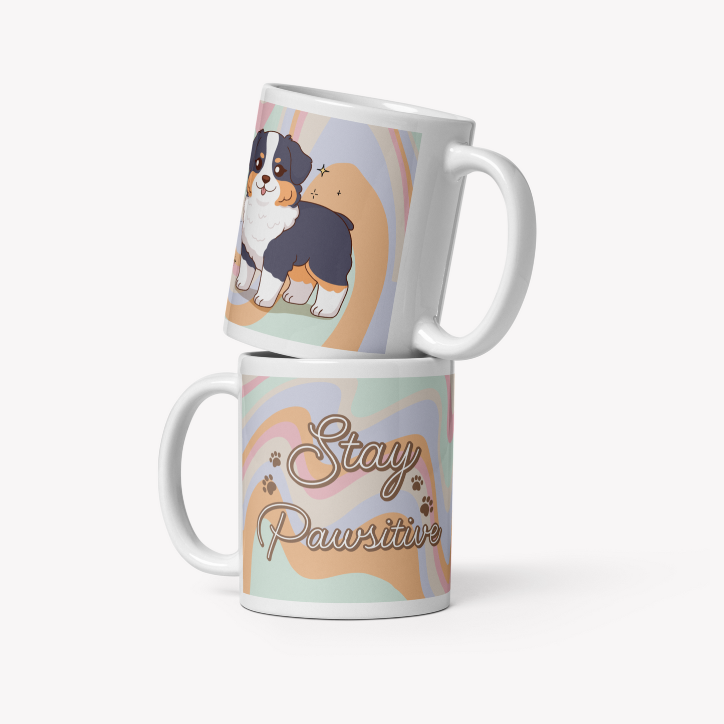 Caneca Pastor-australiano - Creations by Mimi