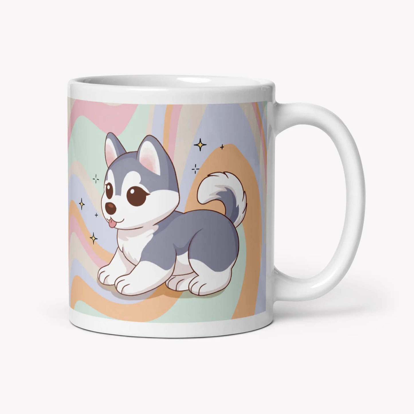 Caneca Husky - Creations by Mimi