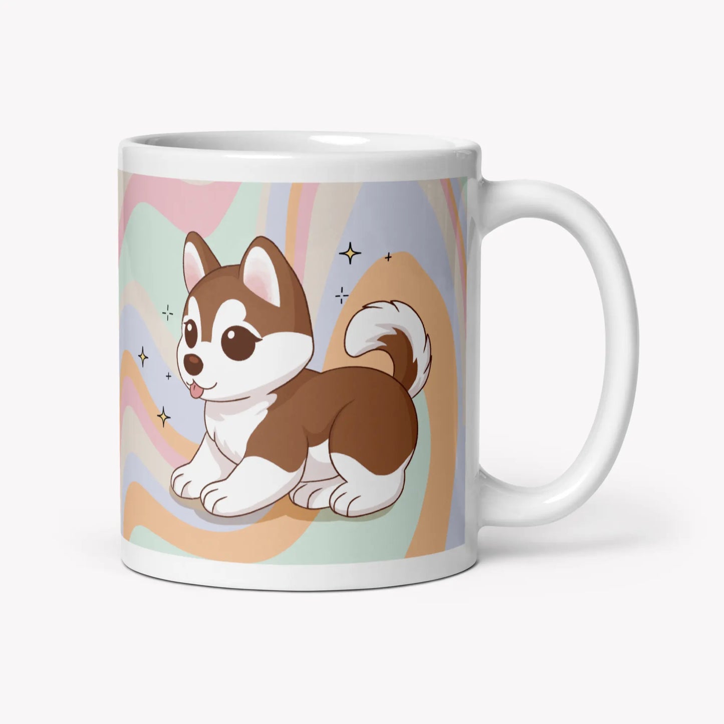 Caneca Husky - Creations by Mimi