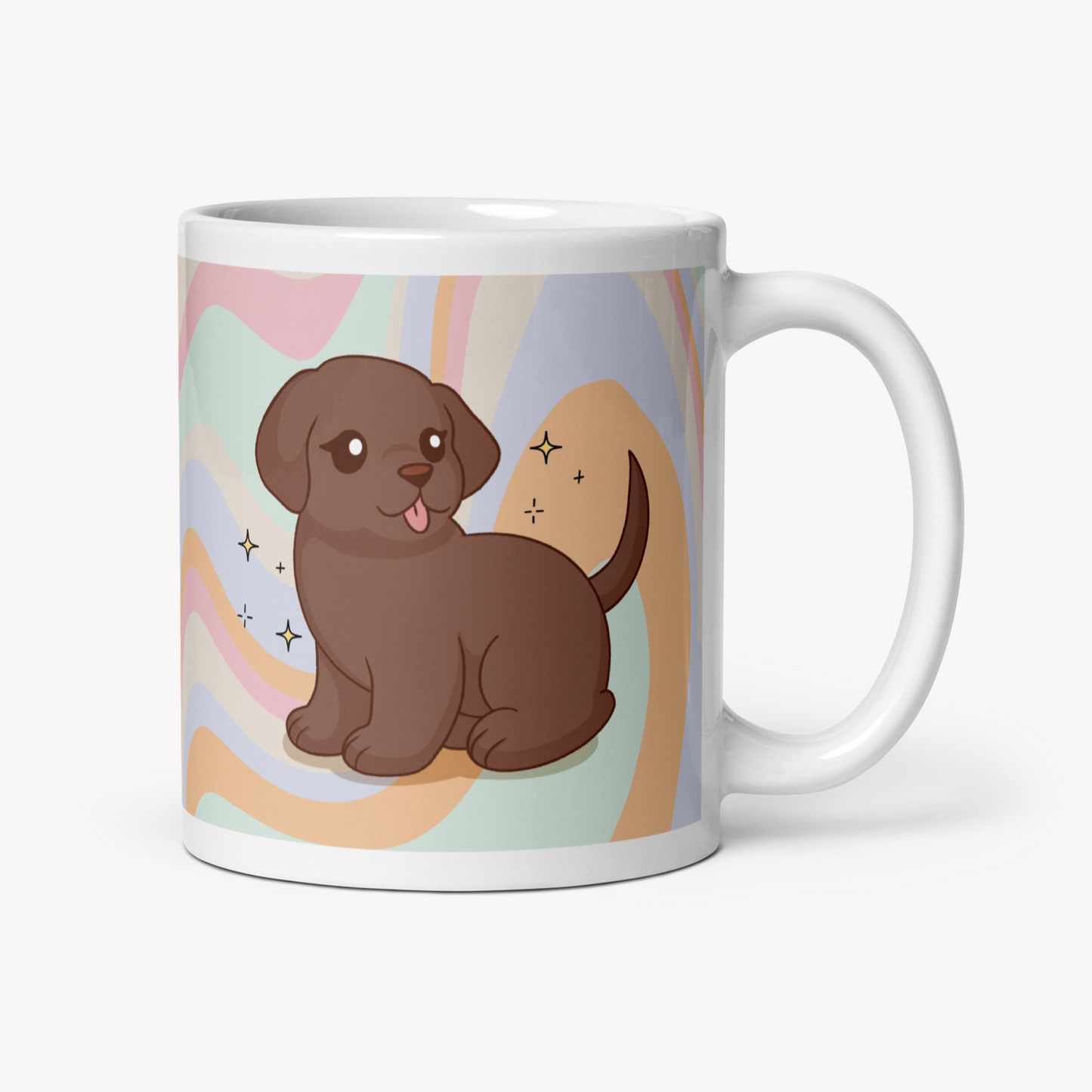 Caneca Labrador - Creations by Mimi
