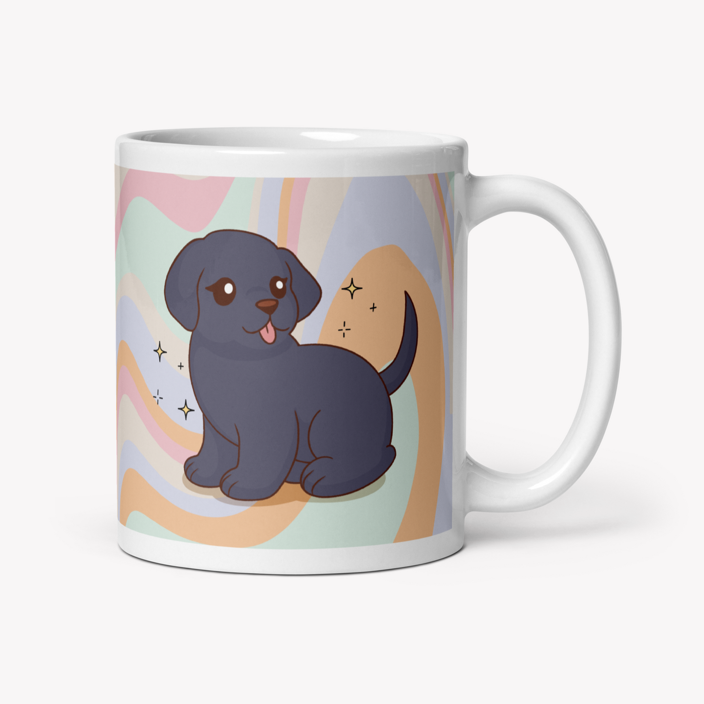 Caneca Labrador - Creations by Mimi