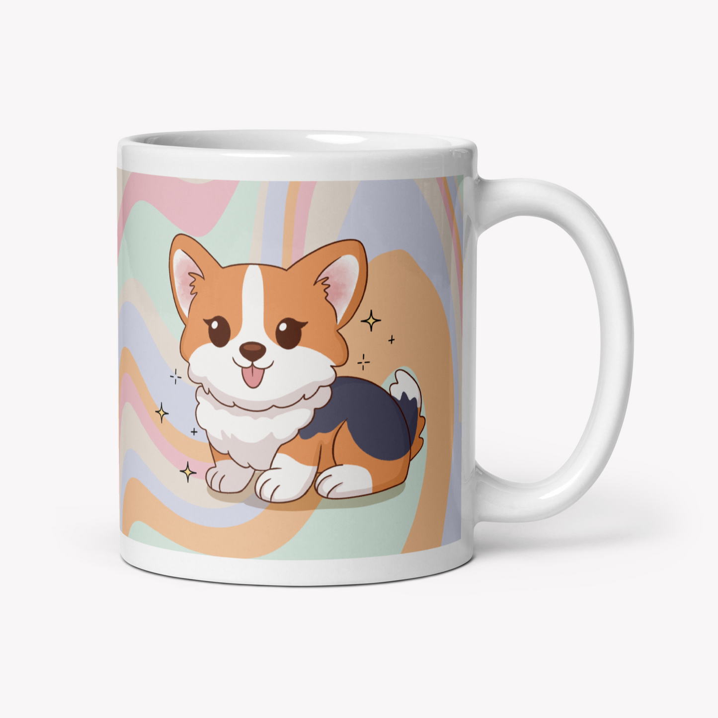 Caneca Corgi - Creations by Mimi