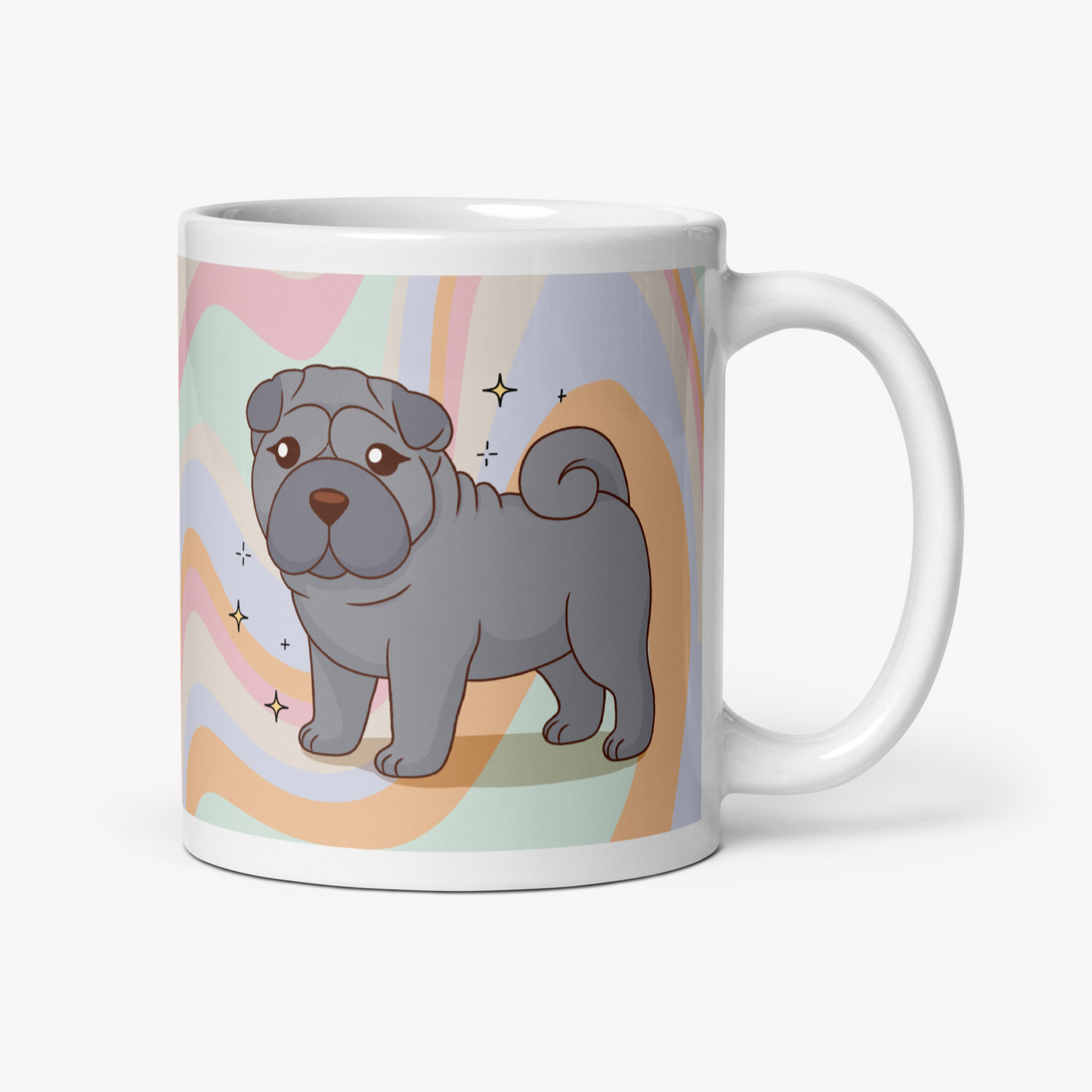 Caneca Shar Pei - Creations by Mimi