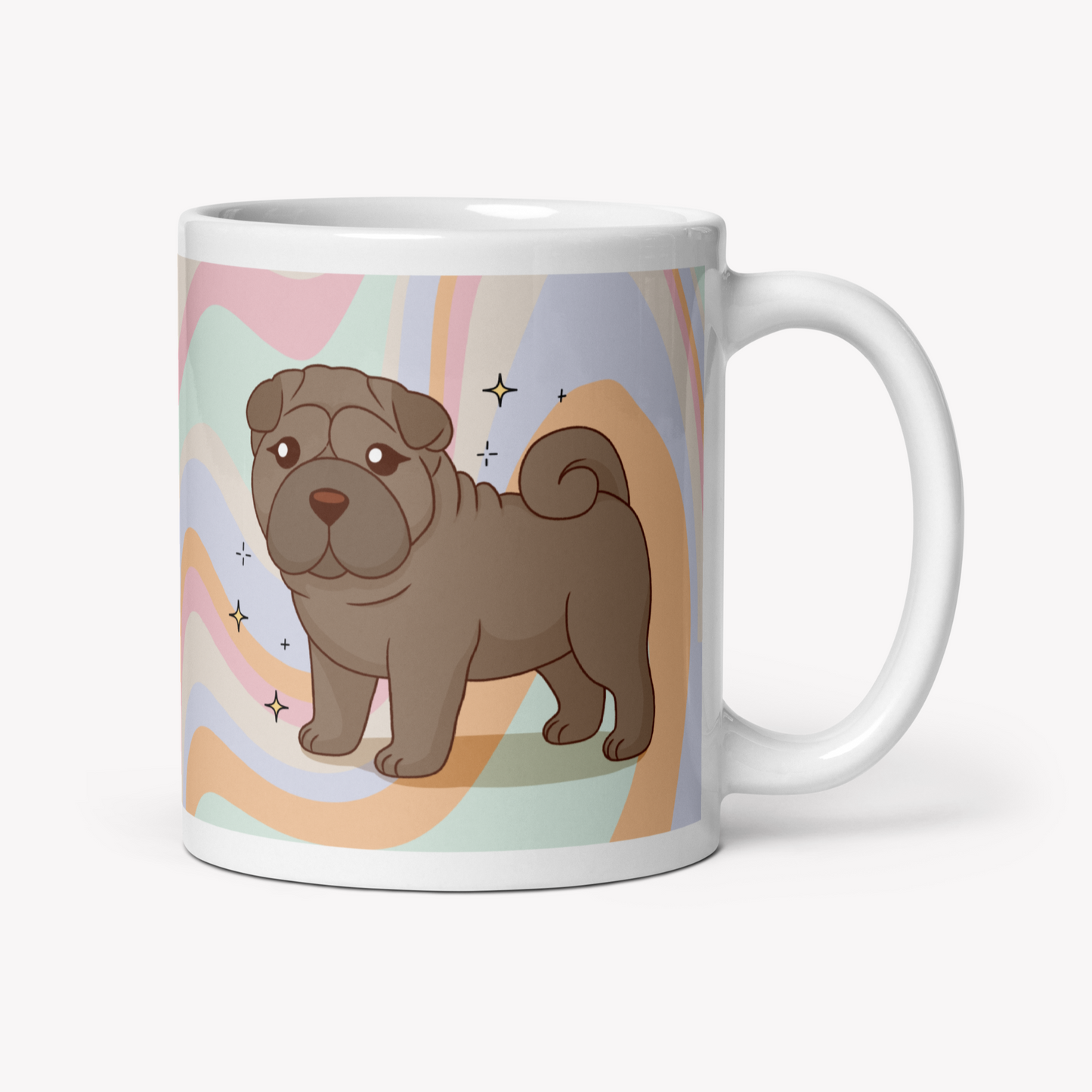 Caneca Shar Pei - Creations by Mimi