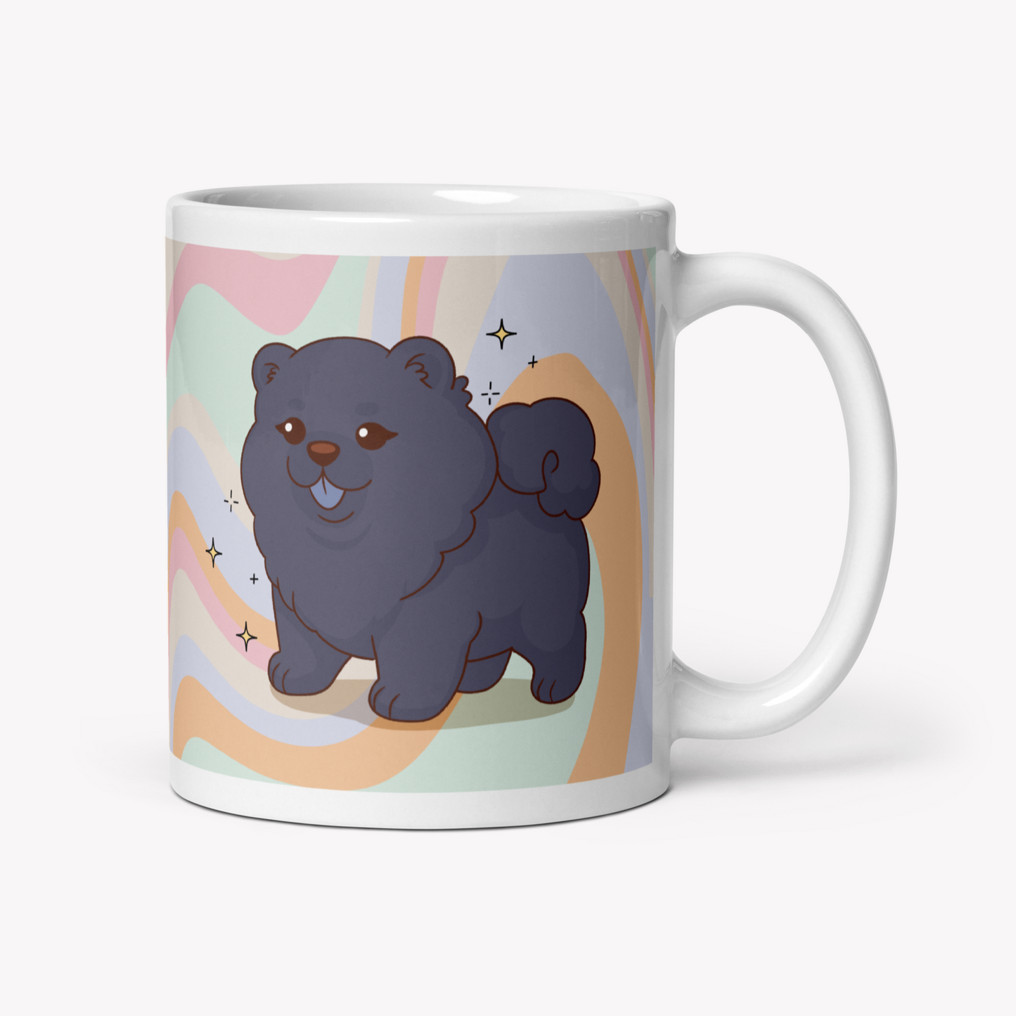 Caneca Chow Chow - Creations by Mimi