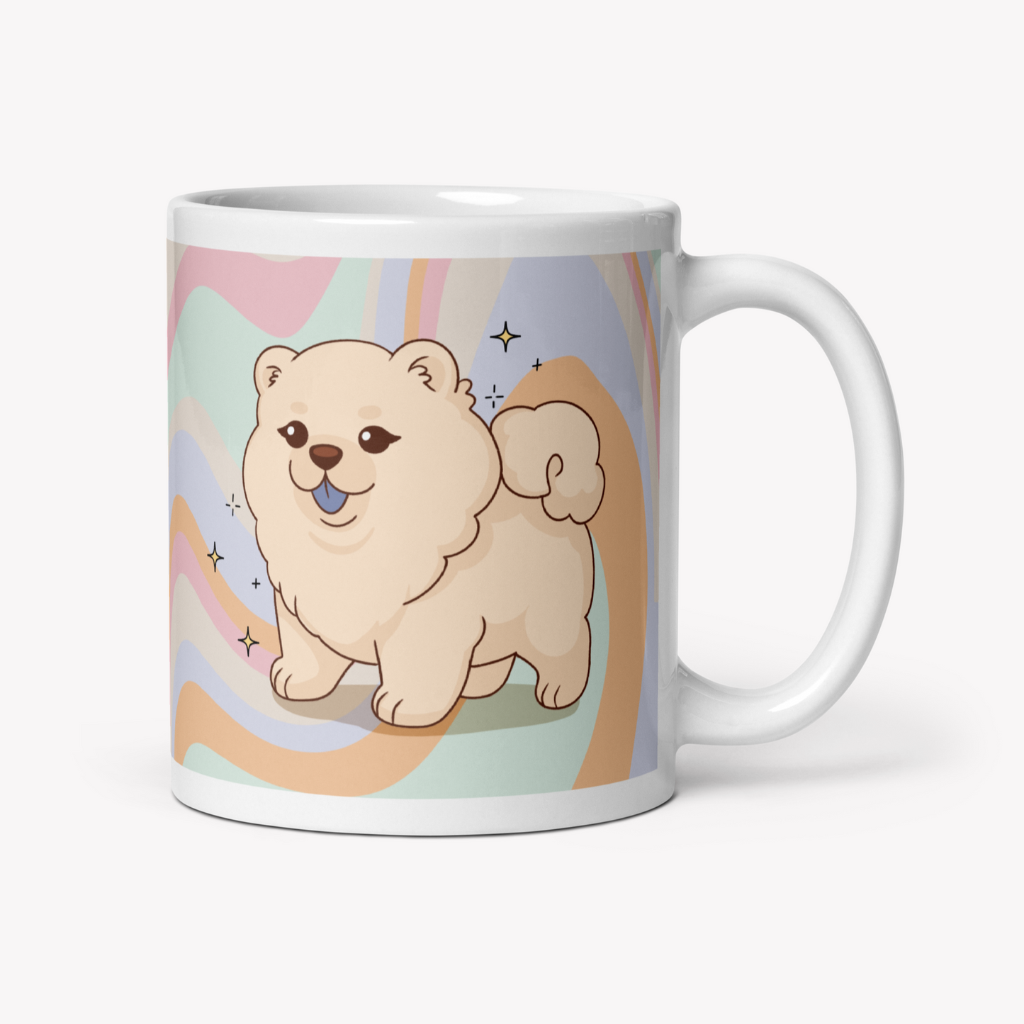 Caneca Chow Chow - Creations by Mimi