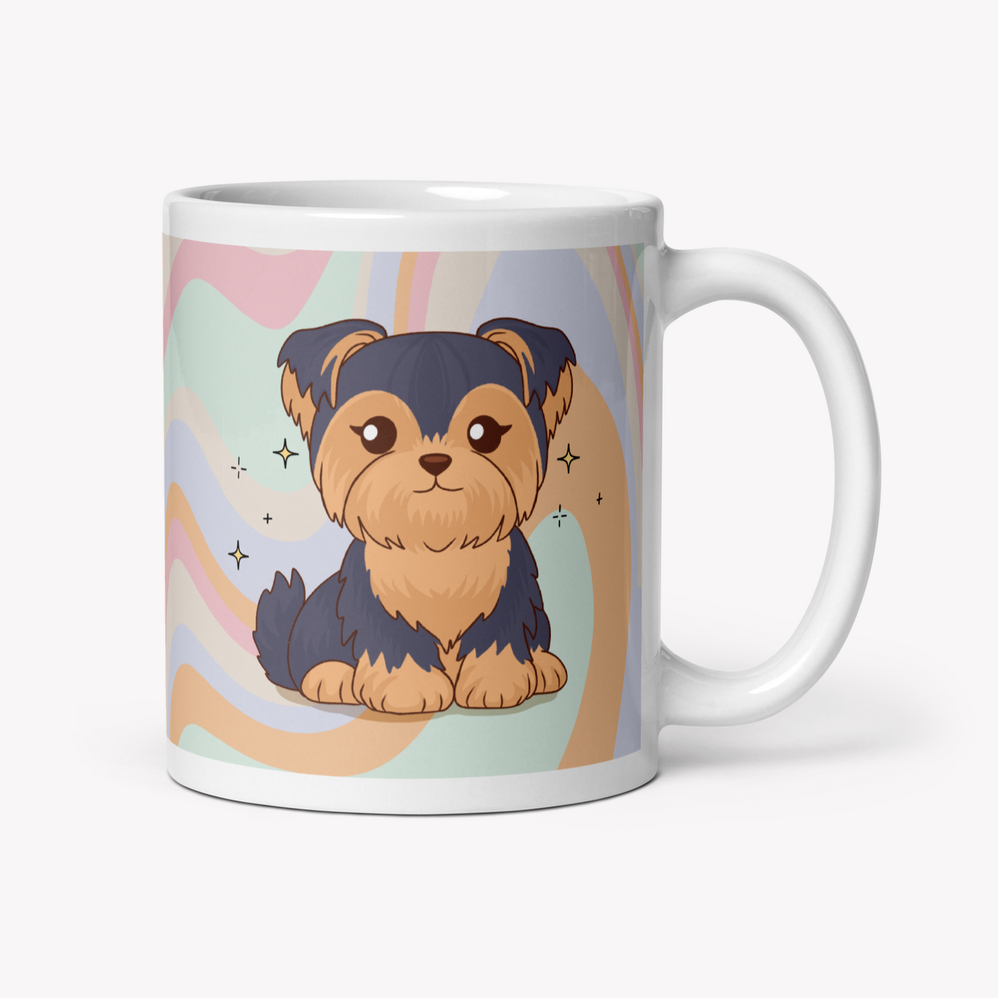 Caneca Yorkshire terrier com orelhas caídas - Creations by Mimi