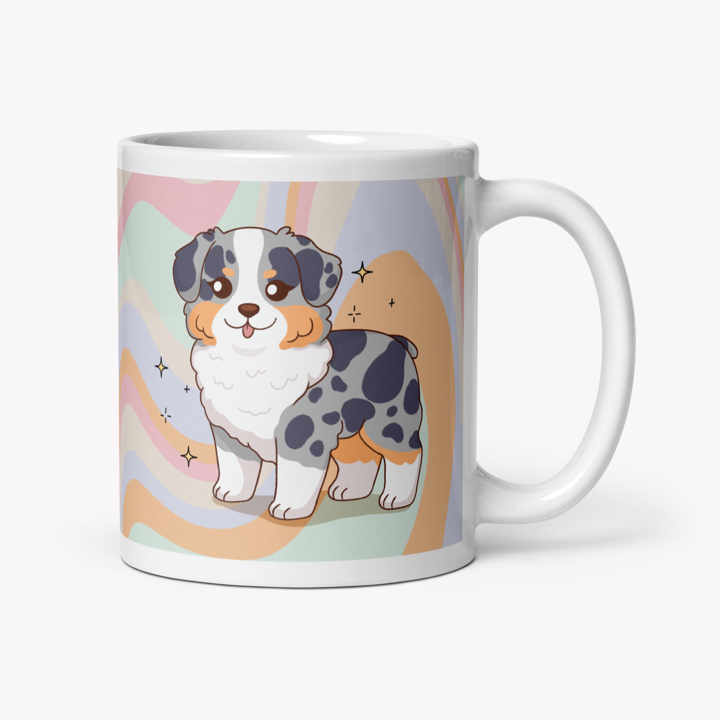 Caneca Pastor-australiano - Creations by Mimi