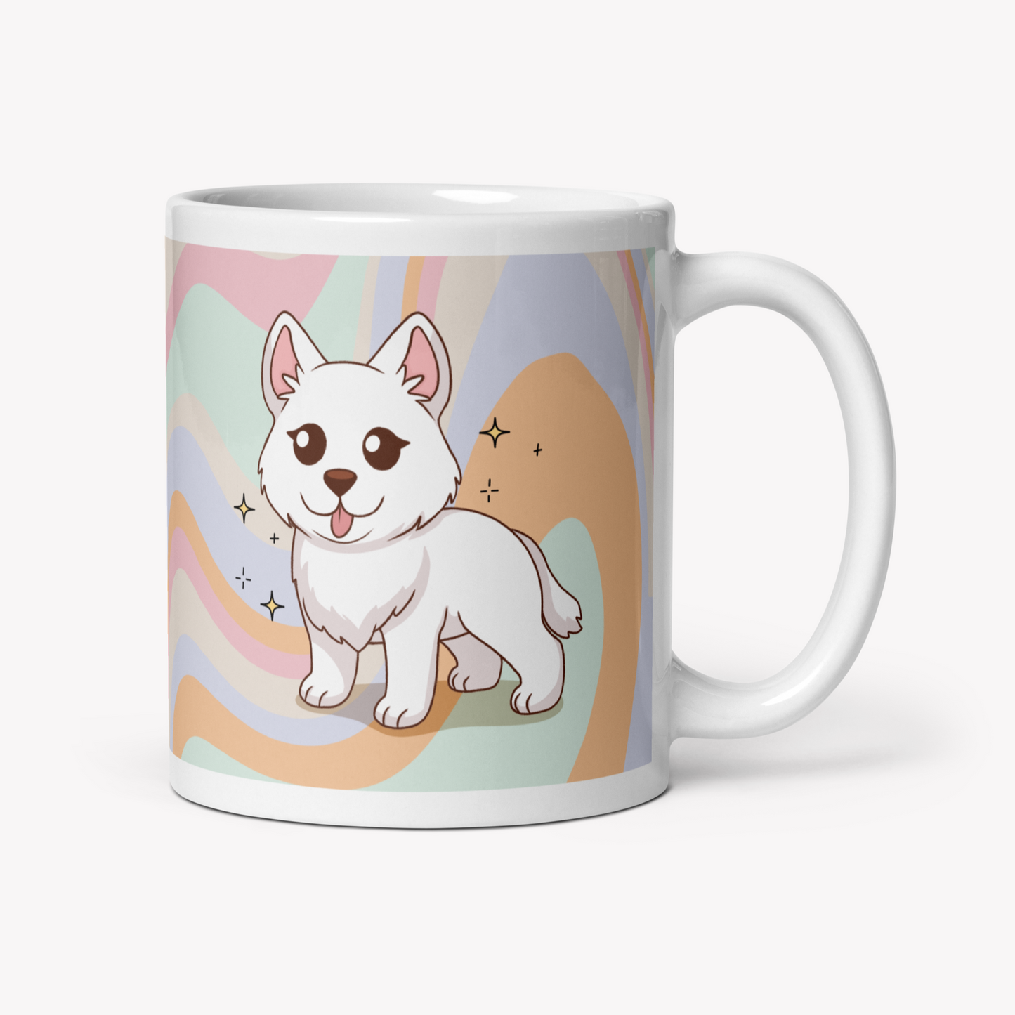 Caneca Pastor Belga - Creations by Mimi