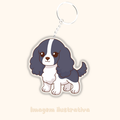 Porta-chaves Cocker - Creations by Mimi