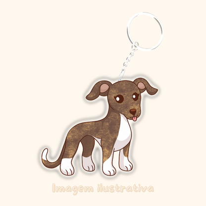 Porta-chaves Galgo/ Whippet