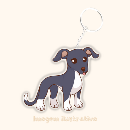 Porta-chaves Galgo/ Whippet