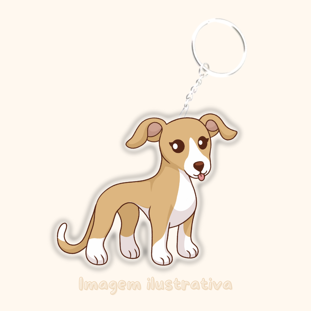Porta-chaves Galgo/ Whippet