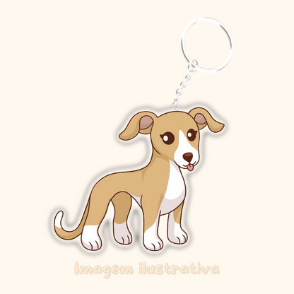 Porta-chaves Galgo/ Whippet
