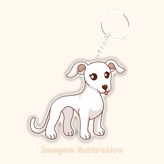 Porta-chaves Galgo/ Whippet