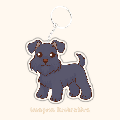 Porta-chaves Schnauzer