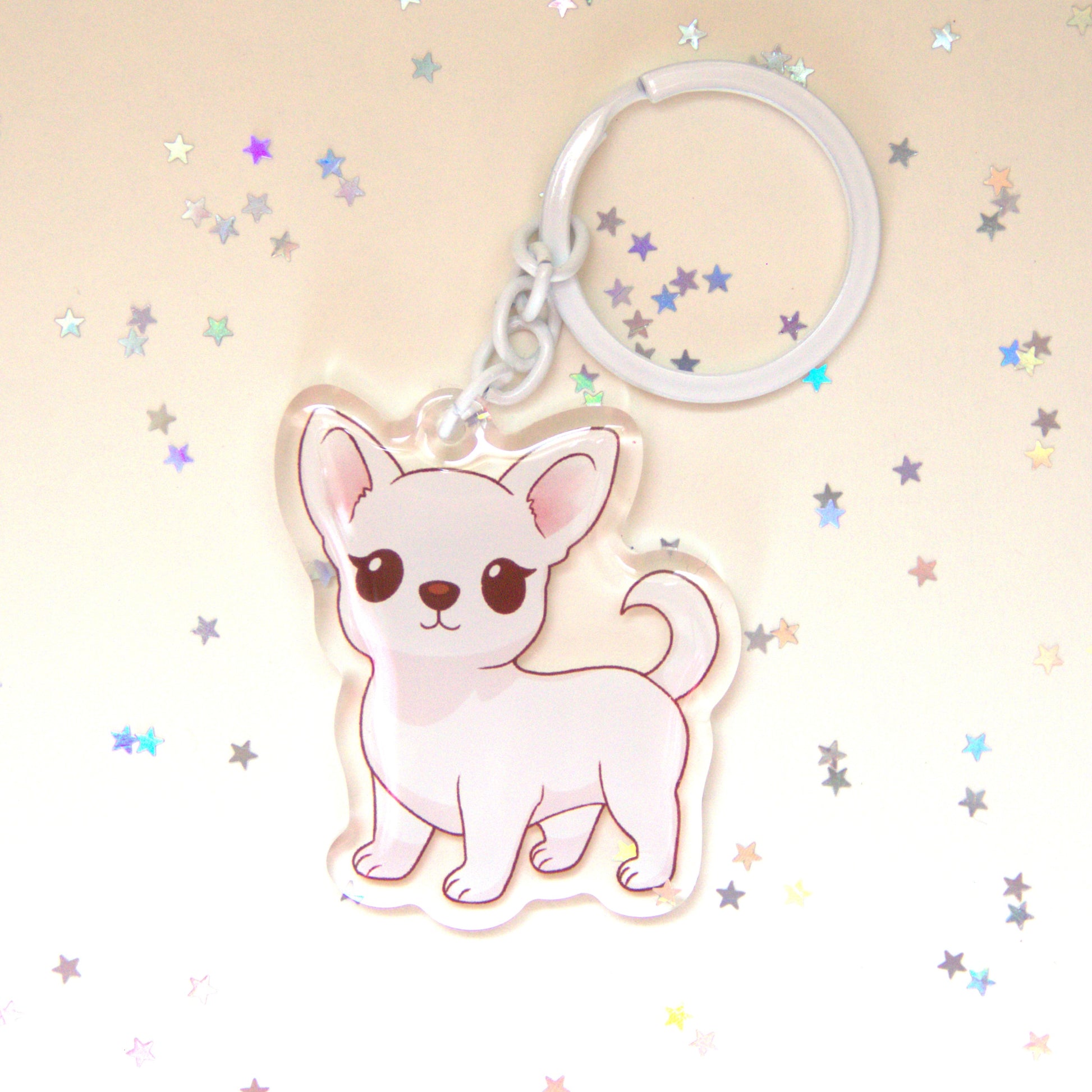 Porta-chaves Chihuahua - Creations by Mimi