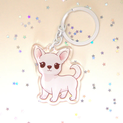 Porta-chaves Chihuahua - Creations by Mimi