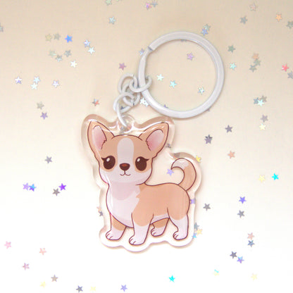 Porta-chaves Chihuahua - Creations by Mimi