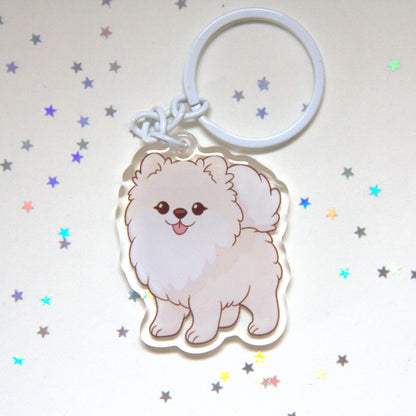 Porta-chaves Lulu da Pomerânia