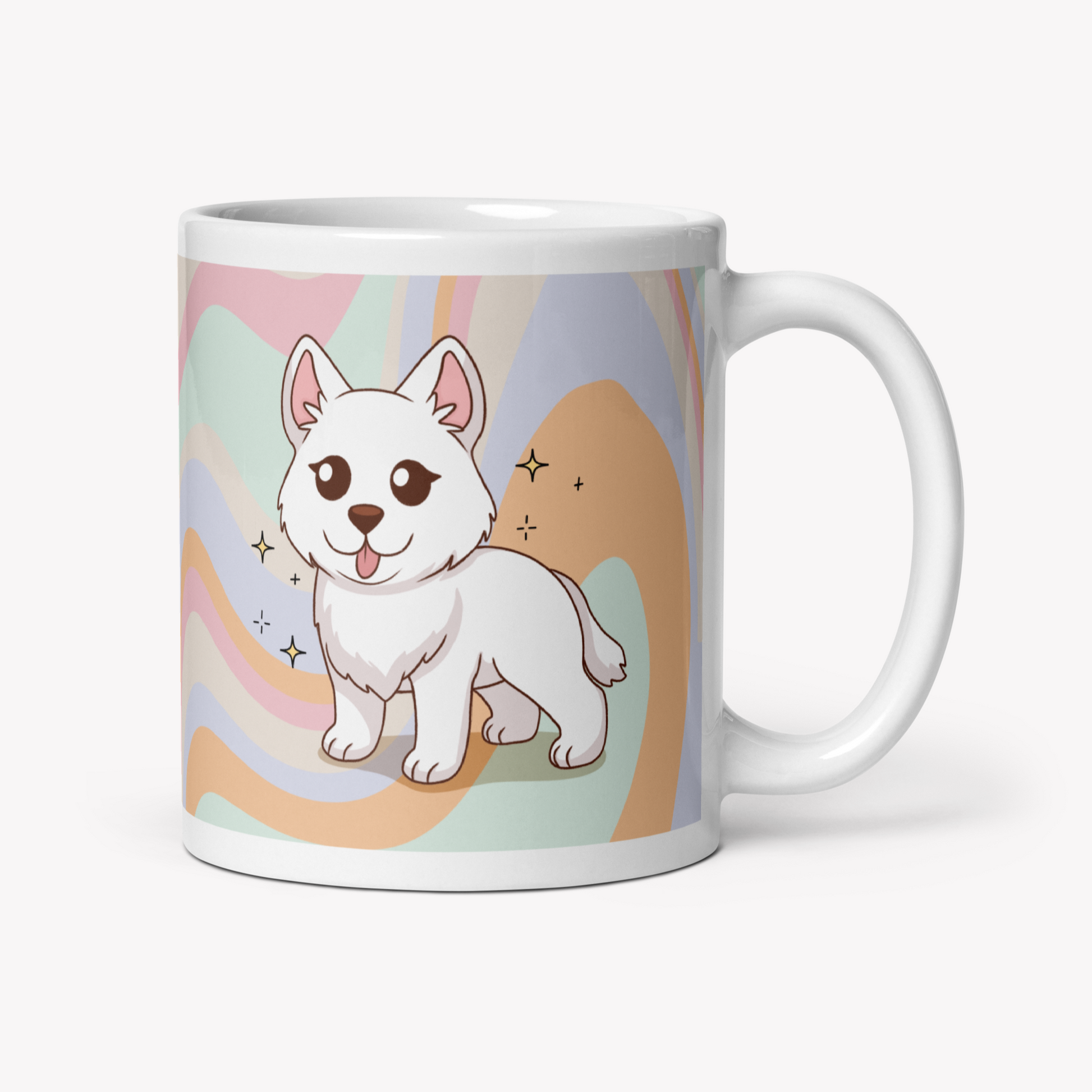 Caneca Pastor Belga - Creations by Mimi