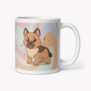 caneca pastor alemão